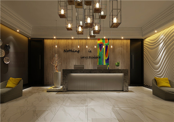 同心西夏文化宫酒店装修设计|艺术与线条的完美结合。