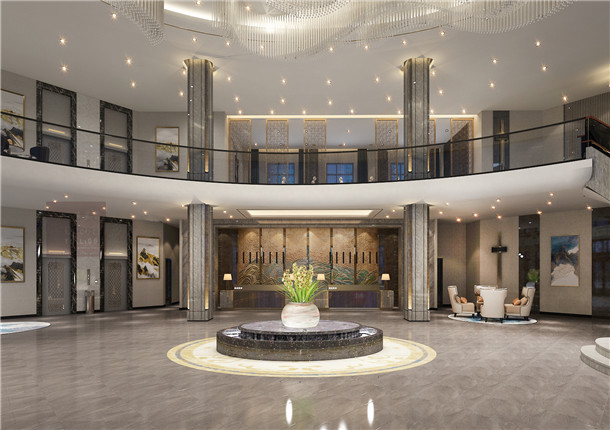 同心燕然银都酒店装修设计|酒店的装修质量更重要的是设计的还原度。
