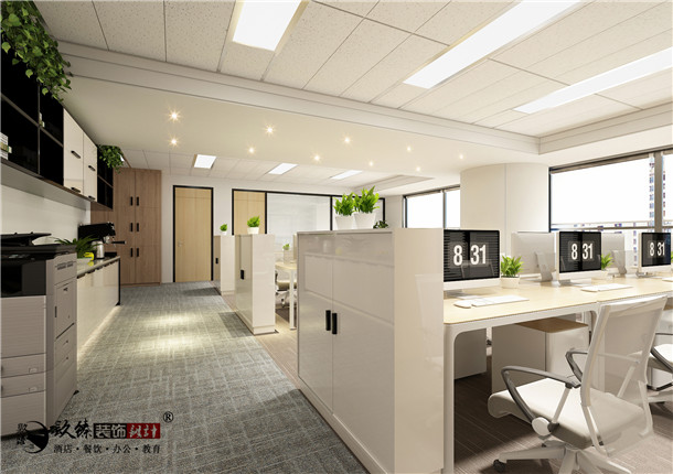 同心蒲惠办公室设计|构建一个心阅自然的室内形态空间