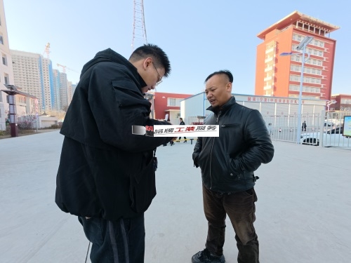 同心设计装修公司|同心某中医馆设计装修改造现场沟通