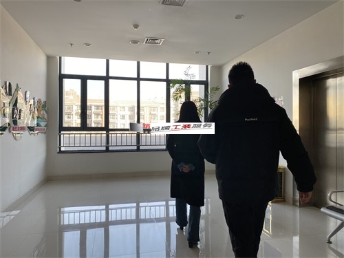 同心鑫阅办公室设计装修项目实地勘察|同心设计装修公司